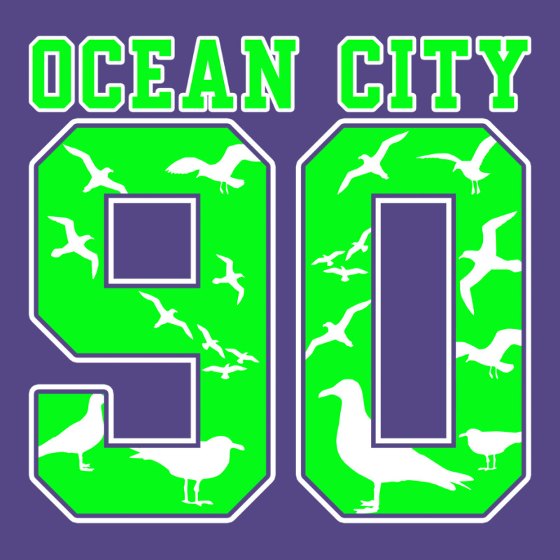 Ocean City9 Basic T-shirt by zukealieenh | Artistshot