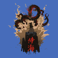 Samurai Japanese Samurai Warrior Vs Dragon Basic T-shirt | Artistshot