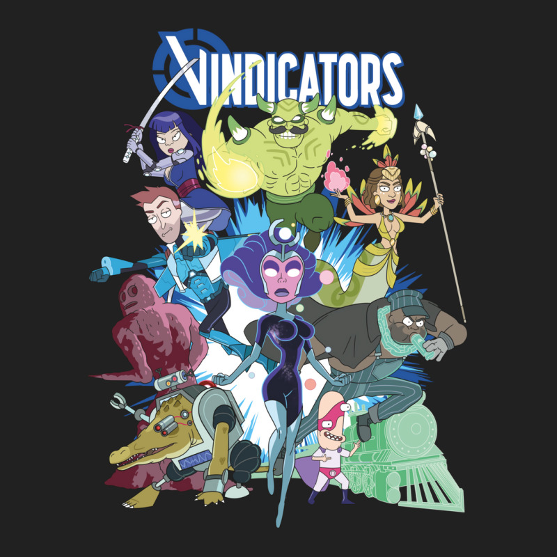 Vindicators Basic T-shirt by amlyskapazi | Artistshot