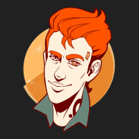 Atlas Rhys  In Warm Colors  Borderlands Fan Art Basic T-shirt | Artistshot