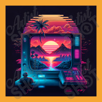 Gaming Retro Synthwave Basic T-shirt | Artistshot