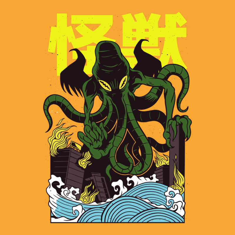 Japanese Cthulhu Basic T-shirt | Artistshot