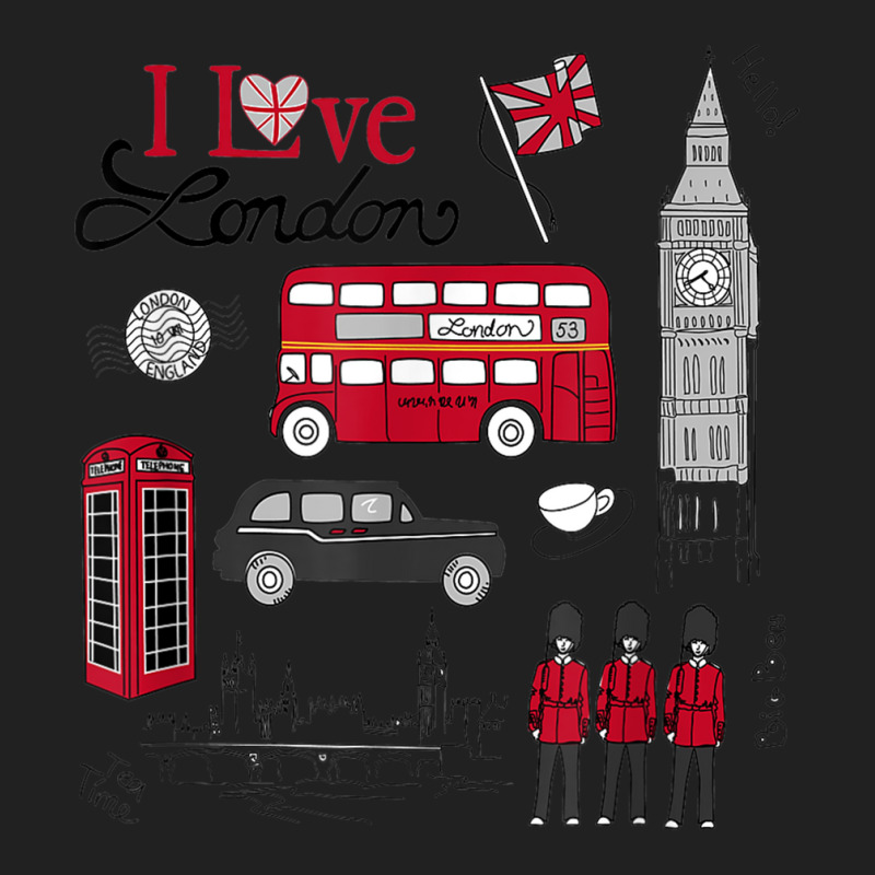 London T Shirt United Kindom Uk Britain British Souvenir Tee Basic T-shirt | Artistshot