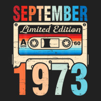 Classic Birthday Born In September 1973 Ltd Edition 49 Years Basic T-shirt | Artistshot