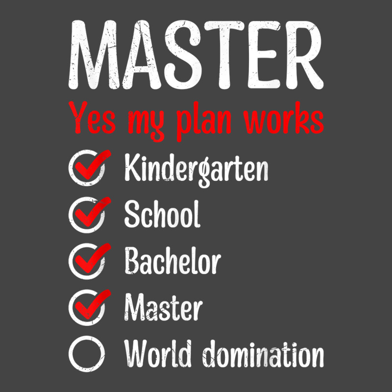 Kindergarten World Domination Master Degree T Shirt Basic T-shirt by polioukhi | Artistshot