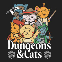 Dungeons And Cats Basic T-shirt | Artistshot