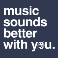 Music Sounds Better With You Basic T-shirt | Artistshot