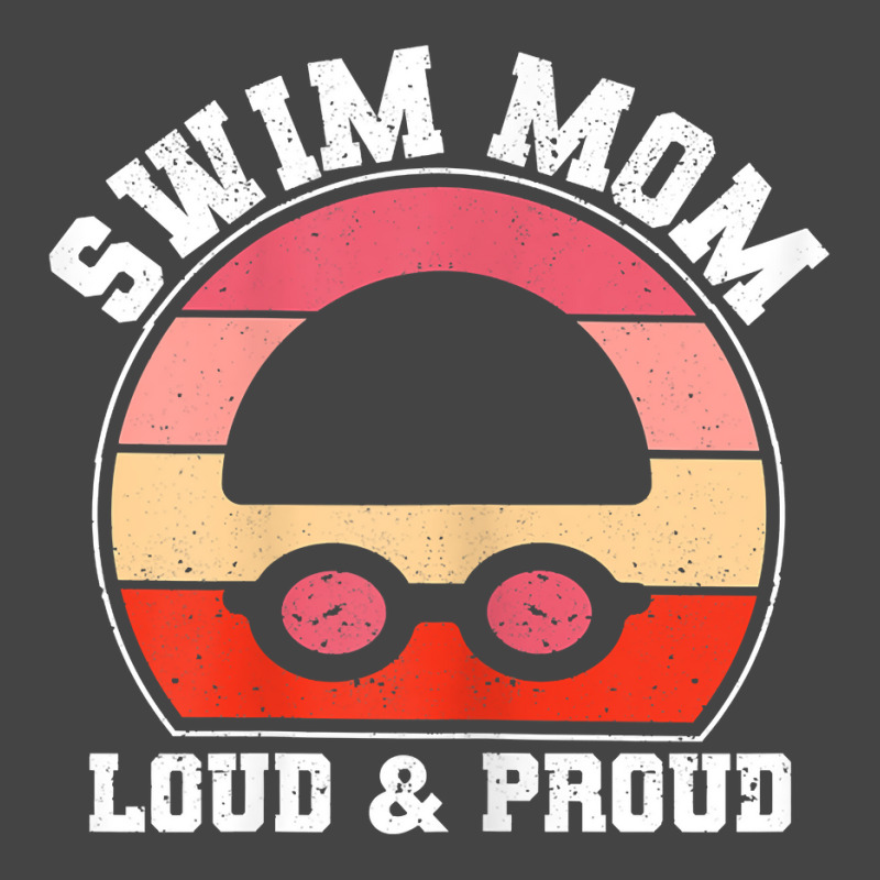 Womens Funny Swimming Team Mum Mother's Day Swim Mom Loud & Proud T Sh Basic T-shirt | Artistshot