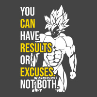 Results Vs Excuses   Goku Gym Motivational Basic T-shirt | Artistshot