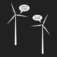 Wind Turbine Talk Basic T-shirt | Artistshot