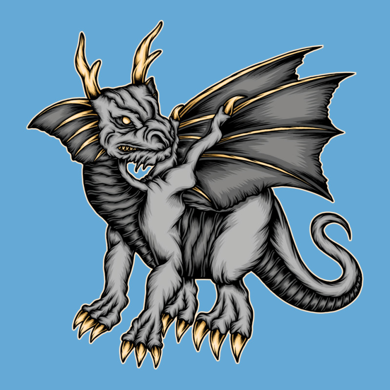 Vector Cool Fantasy Dragon Basic T-shirt | Artistshot