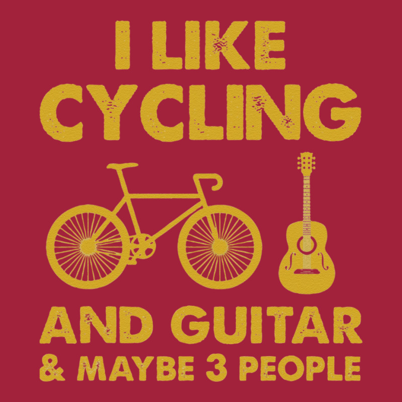 I Just Like Cycling And Bass Guitar And Maybe 3 People Basic T-shirt | Artistshot