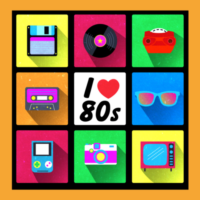 I Love 80's Essential Basic T-shirt | Artistshot