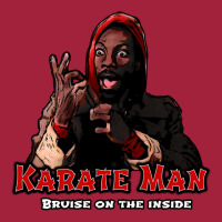 Karate Man Basic T-shirt | Artistshot