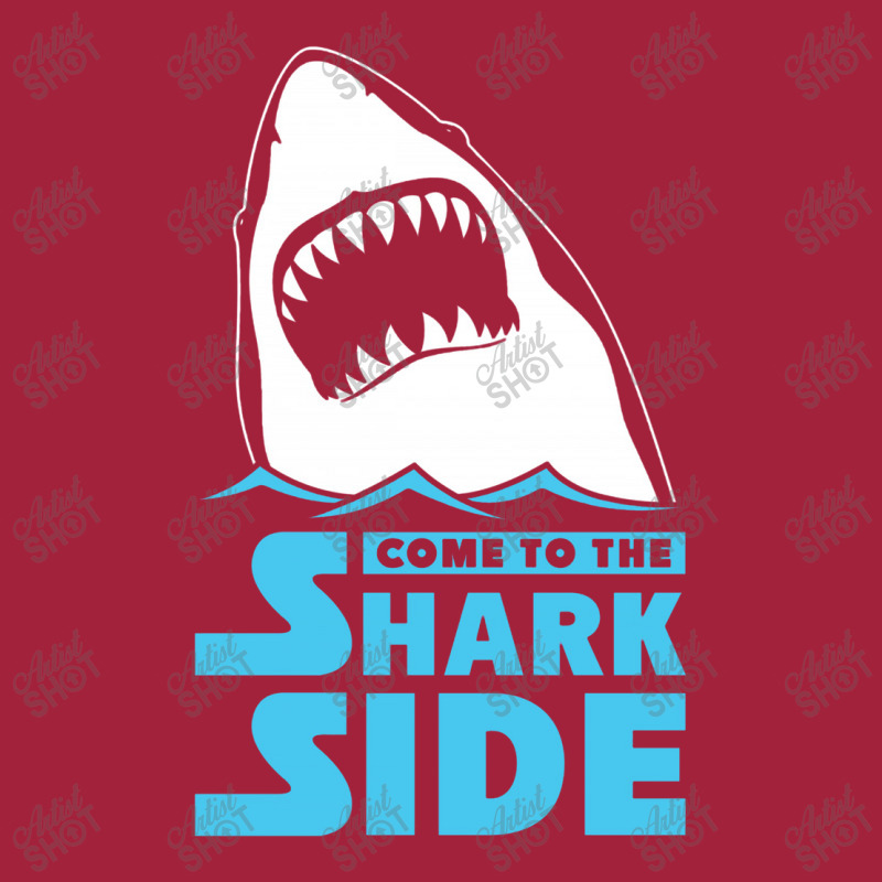 Come To The Shark Side Basic T-shirt | Artistshot