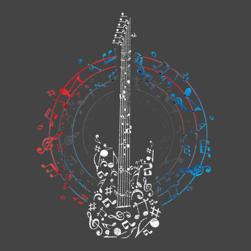 Music Circle Clef Music Notes Guitarist Idea Guitar T Shirt Basic T-shirt by latodorjnb | Artistshot