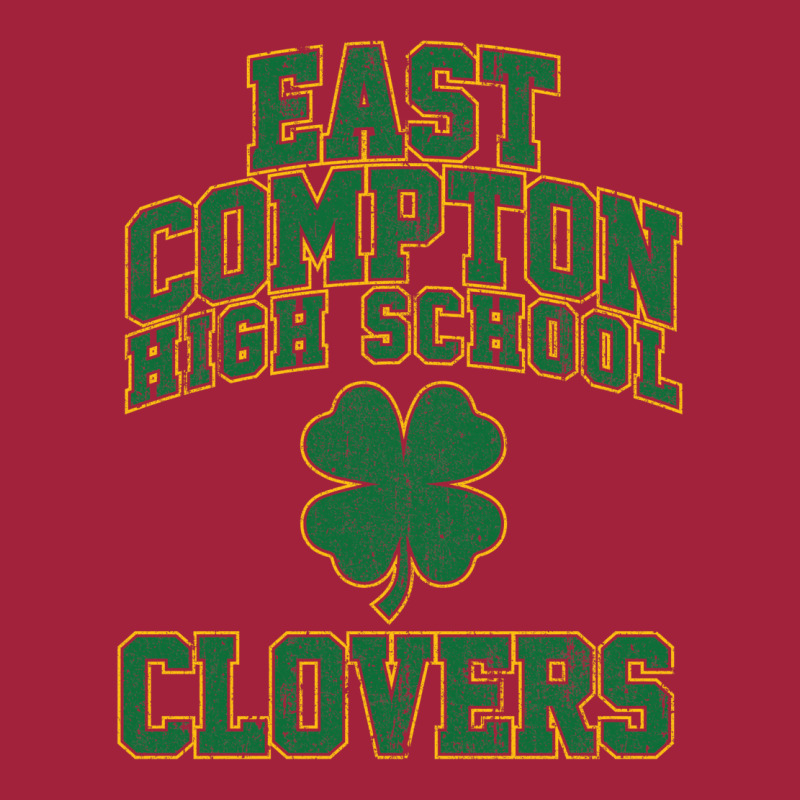 East Compton High School Clovers (variant) Basic T-shirt by xakimhaganeq | Artistshot