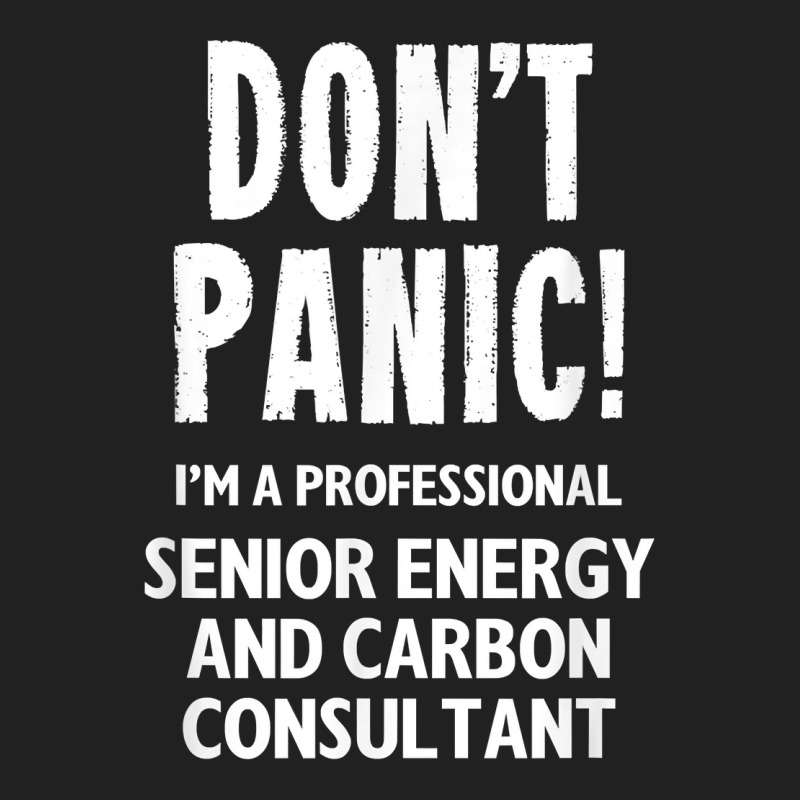 Senior Energy And Carbon Consultant T Shirt Basic T-shirt | Artistshot