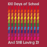 Cute 100 Days Of School And Still Loving It Hearts 100th Day T Shirt Basic Youth T-shirt | Artistshot