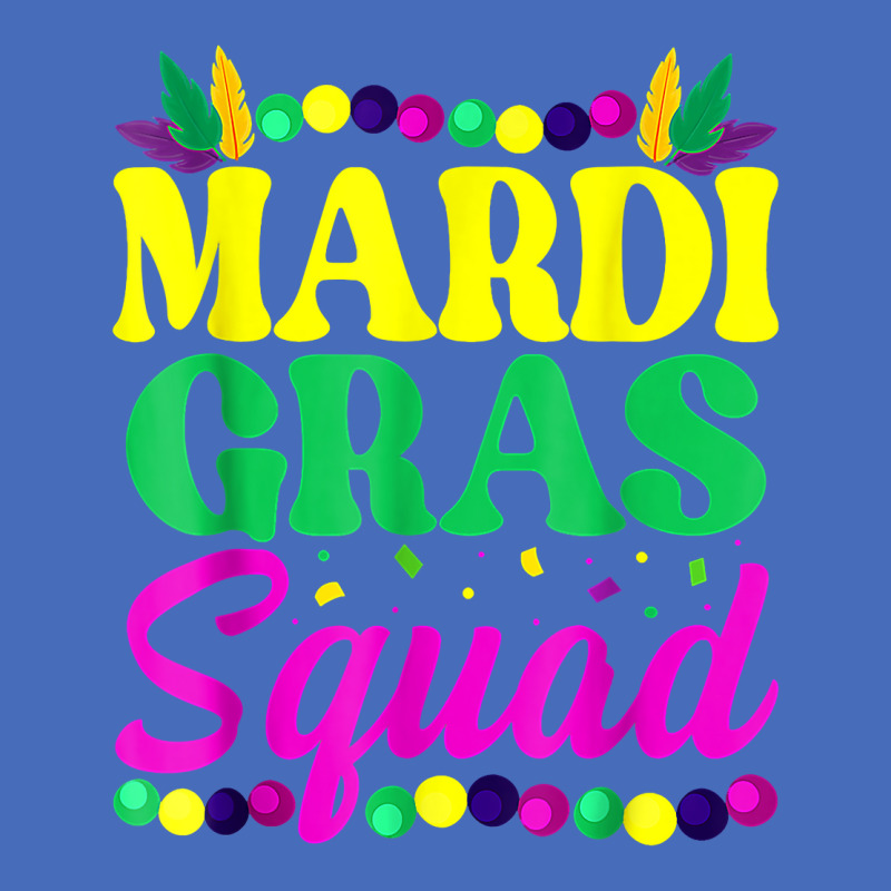 Mardi Gras Squad Funny Mask Bead Festival Parade New Orleans T Shirt Basic Youth T-shirt by latodorjnb | Artistshot