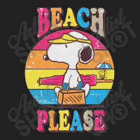 Peanuts Beach Please Basic T-shirt | Artistshot