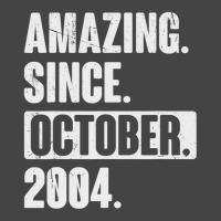 Amazing Since October 2004 Funny 18 Year Old 18th Birthday Basic T-shirt | Artistshot