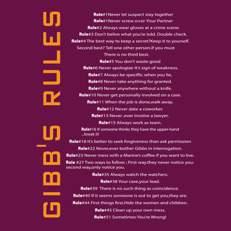 Gibbs's Rules Face Mask | Artistshot
