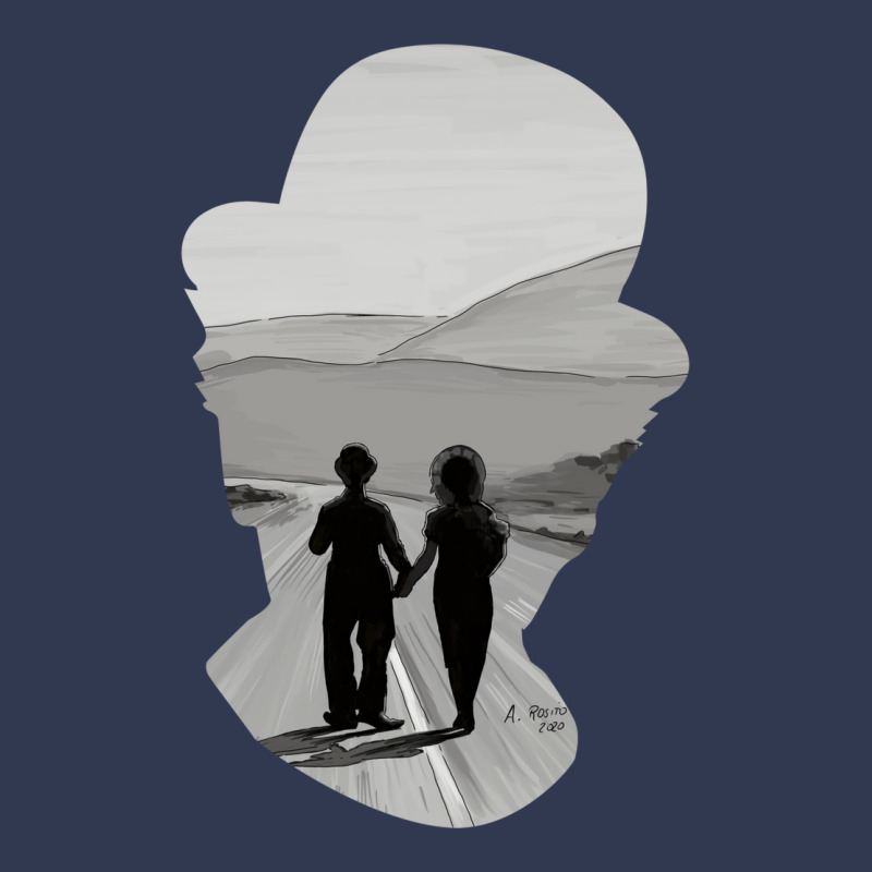 Modern Times Ending Illustration Basic T-shirt by aldeeblariik | Artistshot