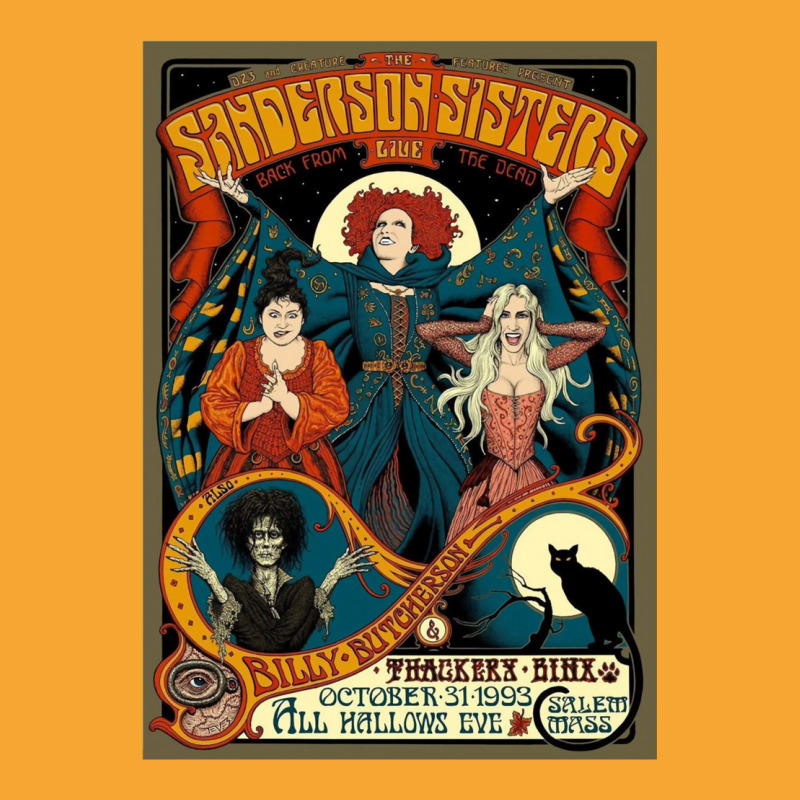 Sanderson Sisters Live Poster Basic T-shirt by alcapethaty | Artistshot