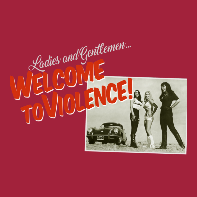 Welcome To Violence Basic T-shirt by alcapethaty | Artistshot