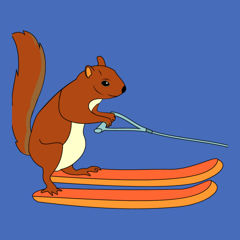 Waterskiing Ski Squirrel Freestyle Gift Animal Basic T-shirt by chueforazij | Artistshot