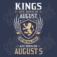 Kings Are Born In August But The Real Kings Are Bo Basic T-shirt | Artistshot