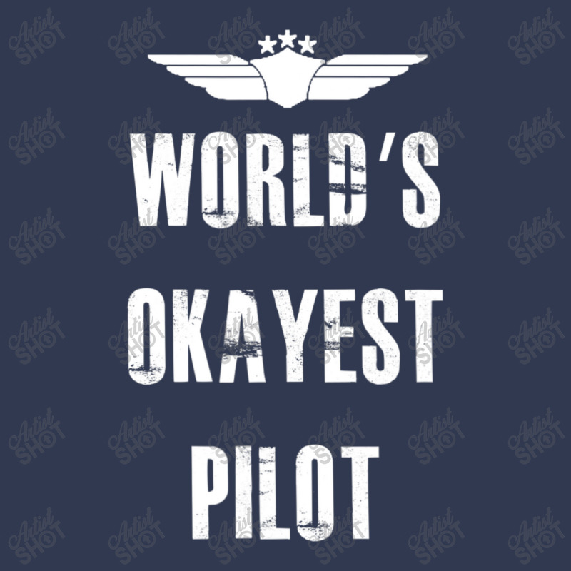 World's Okayest Pilot Flying Aviation Basic T-shirt | Artistshot