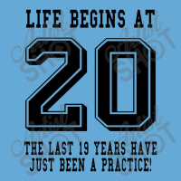 Life Begins At 20... 20th Birthday Basic T-shirt | Artistshot