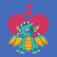 Fantasy Animal Dragon Lover Hearts Cute Dragon Basic T-shirt | Artistshot