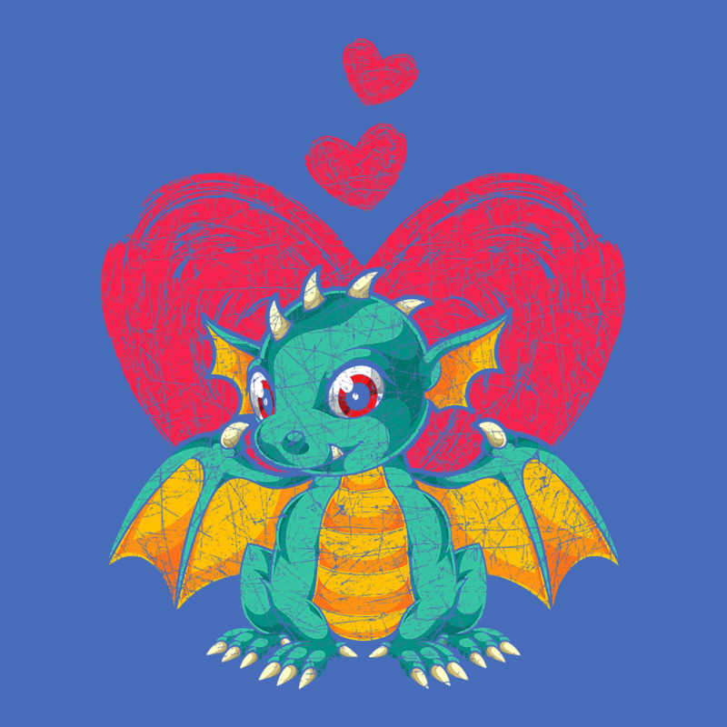 Fantasy Animal Dragon Lover Hearts Cute Dragon Basic T-shirt by whoretacarpal | Artistshot