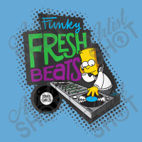 The Simpsons Bart Simpson Funky Fresh Beats Served Basic T-shirt | Artistshot