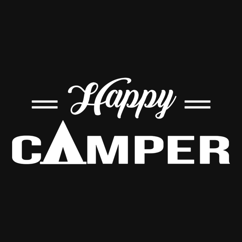 Happy Camper Oval Patch | Artistshot