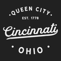 Classic Retro Vintage Cincinnati Ohio Pride Usa No Basic T-shirt | Artistshot