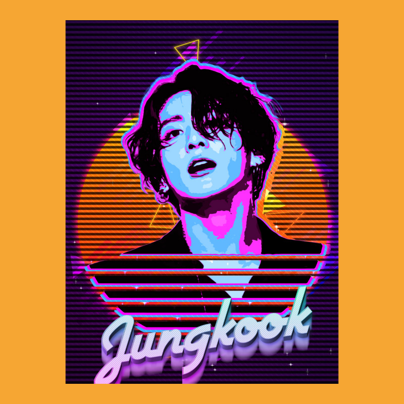 Jungkook Retro Basic T-shirt | Artistshot