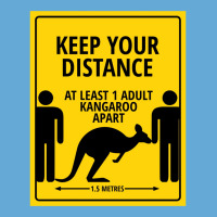 Please Keep At Least 1 Kangaroo Apart Basic T-shirt | Artistshot