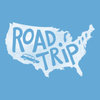 Road Trip Usa   Blue Basic T-shirt | Artistshot