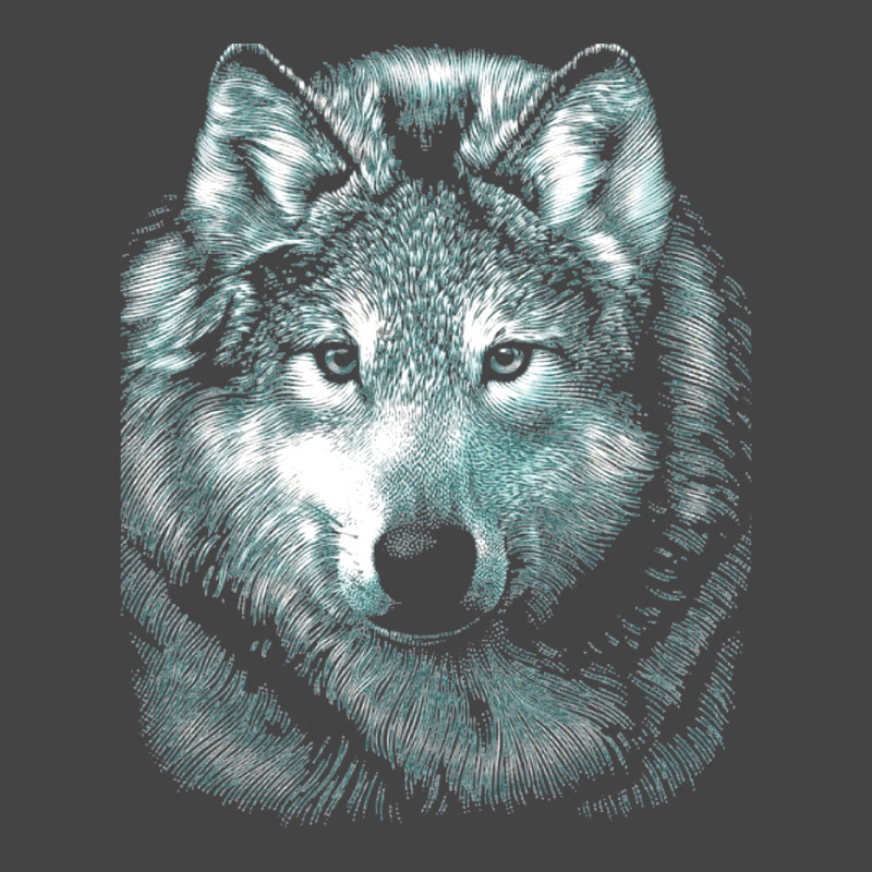 Wolf Face 1 Basic T-shirt by peickkerberk | Artistshot