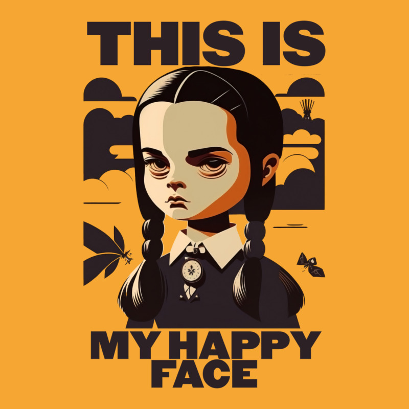 This Is My Happy Face   Wednesday 2 Basic T-shirt | Artistshot