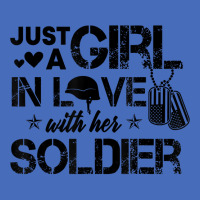 Just A Girl In Love With Her Soldier Army Girlfrie Basic T-shirt | Artistshot