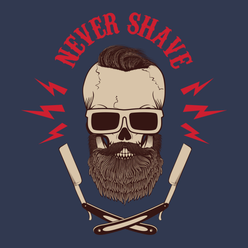 Never Shave Skull With Beard And Two Shaving Blade Basic T-shirt | Artistshot