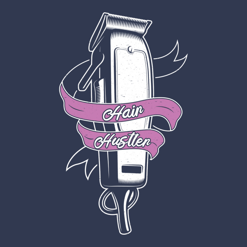 Hair Hustler Funny Hairdresser Hairstylist Barber Basic T-shirt by niventriskao | Artistshot