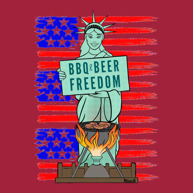 Bbq Beer Freedom Liberty Trending Basic T-shirt by strosesimonsf | Artistshot