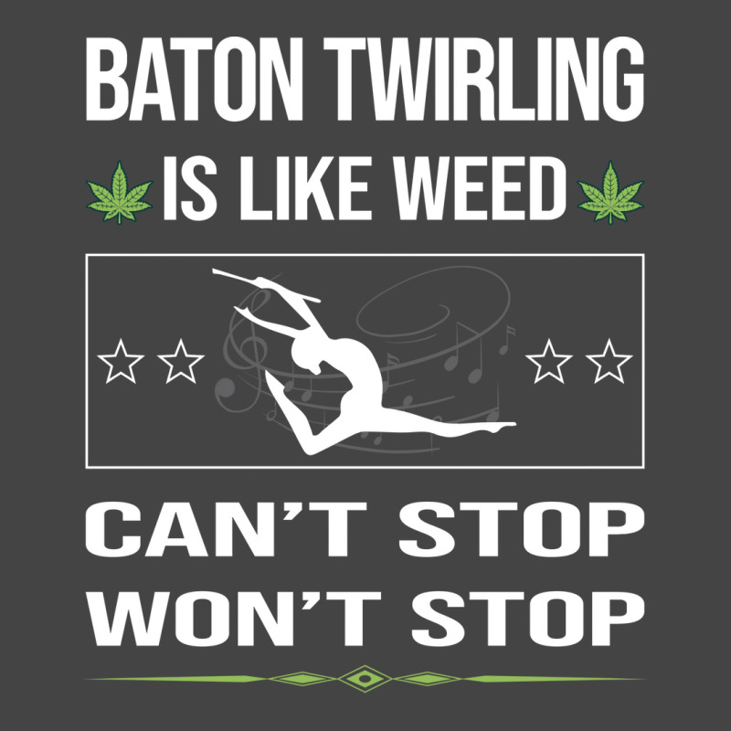 Funny Cant Stop Baton Twirling Twirl Twirler Vinta Basic T-shirt by strosesimonsf | Artistshot