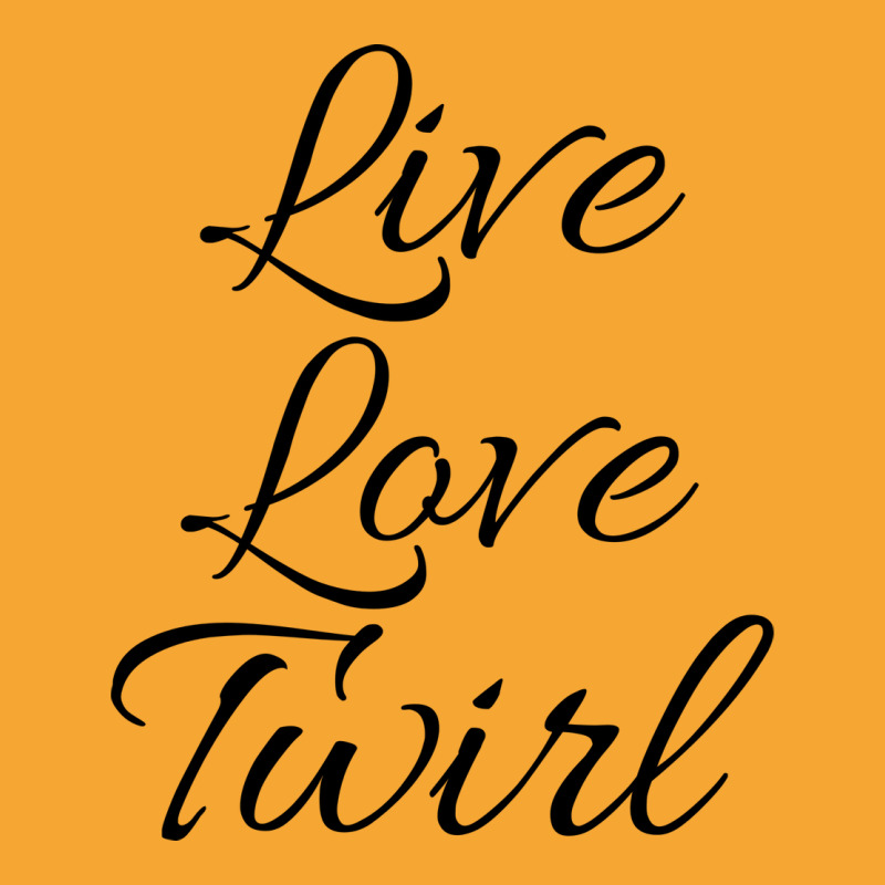 Live Love Twirl 80s Basic T-shirt by strosesimonsf | Artistshot